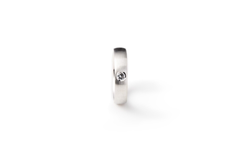 Platin Iridium 800 - Brillant Ring